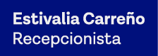Estivalia Carreño Recepcionista