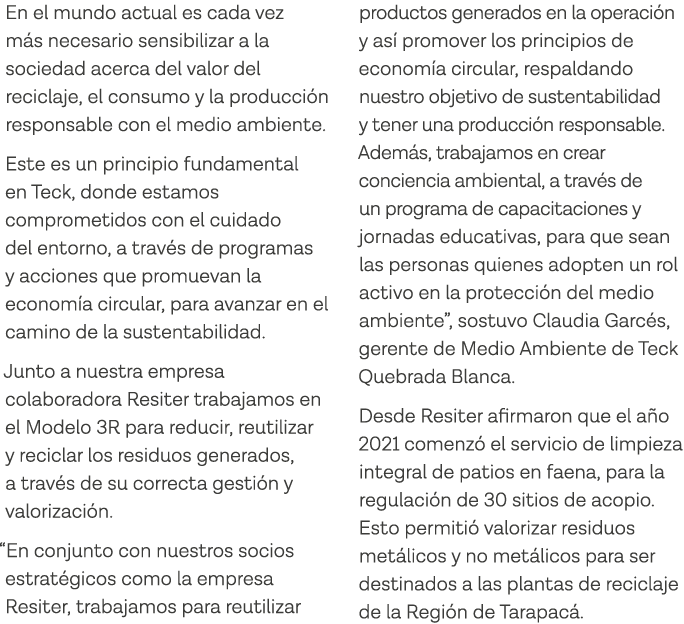 En el mundo actual es cada vez más necesario sensibilizar a la sociedad acerca del valor del reciclaje, el consumo y    