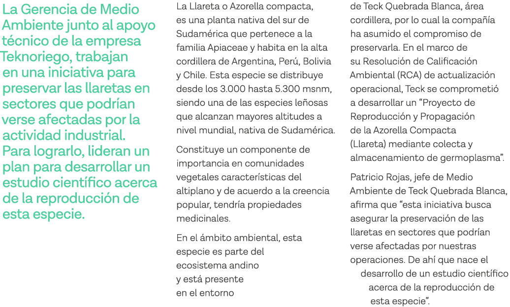 La Gerencia de Medio Ambiente junto al apoyo técnico de la empresa Teknoriego, trabajan en una iniciativa para preser   