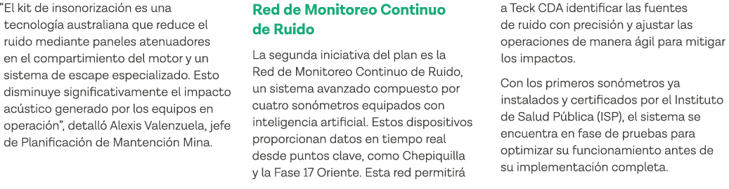  El kit de insonorización es una tecnología australiana que reduce el ruido mediante paneles atenuadores en el compar   